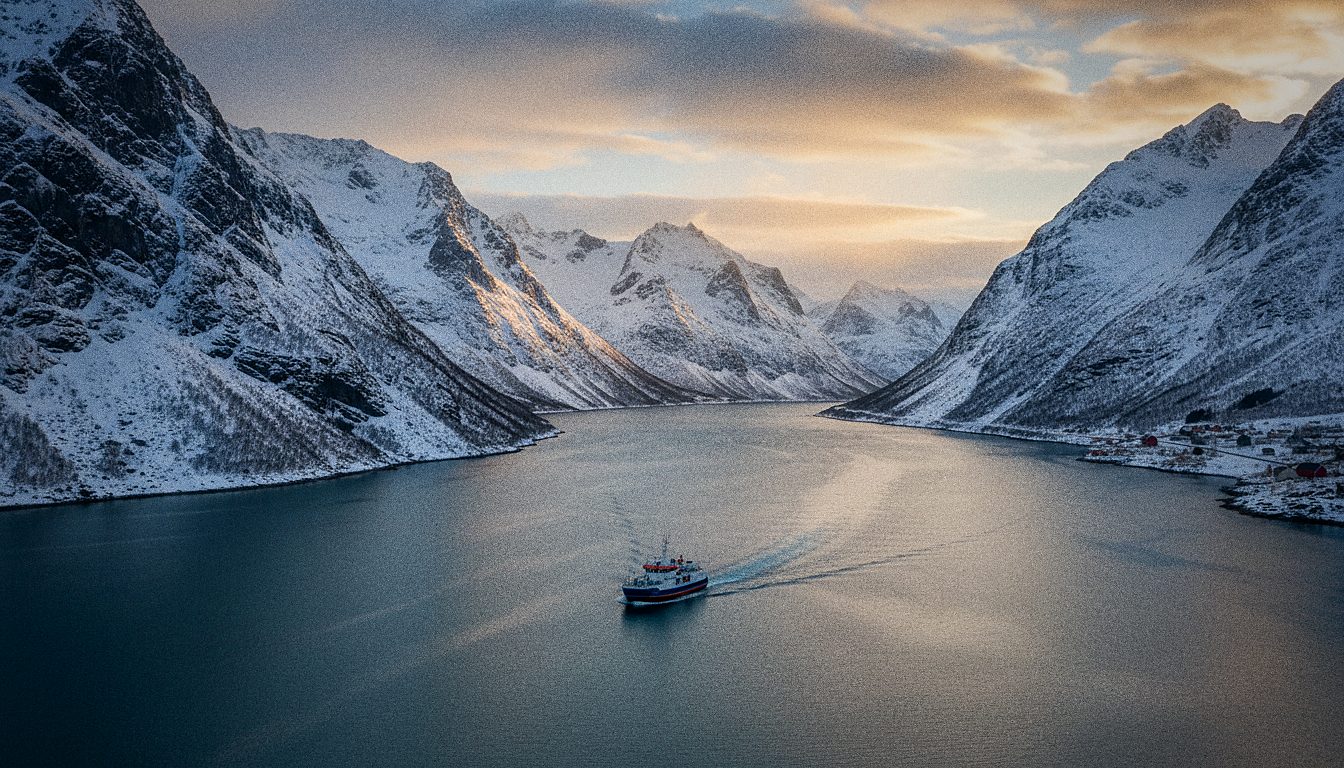 Excursion en fjord à Tromsø