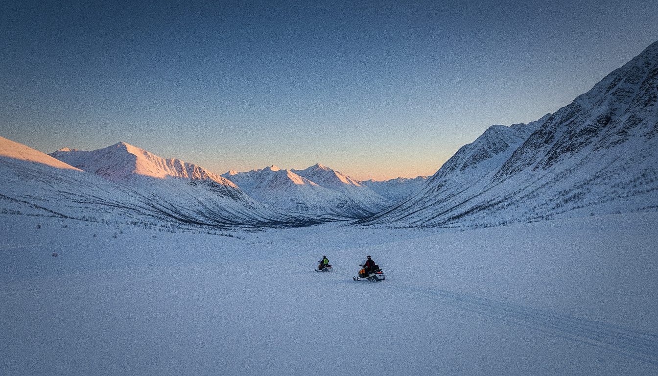 Motoneige à Tromsø