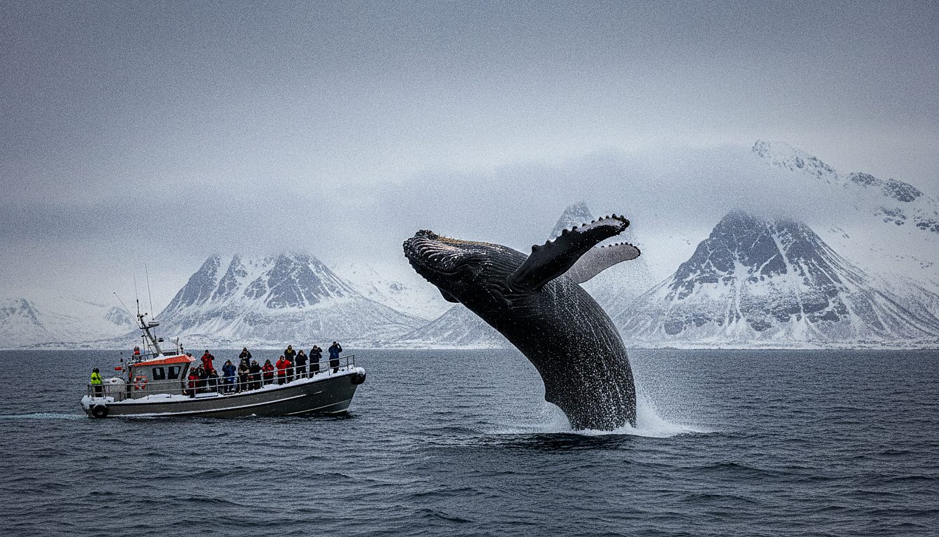 Observation des baleines à Tromsø